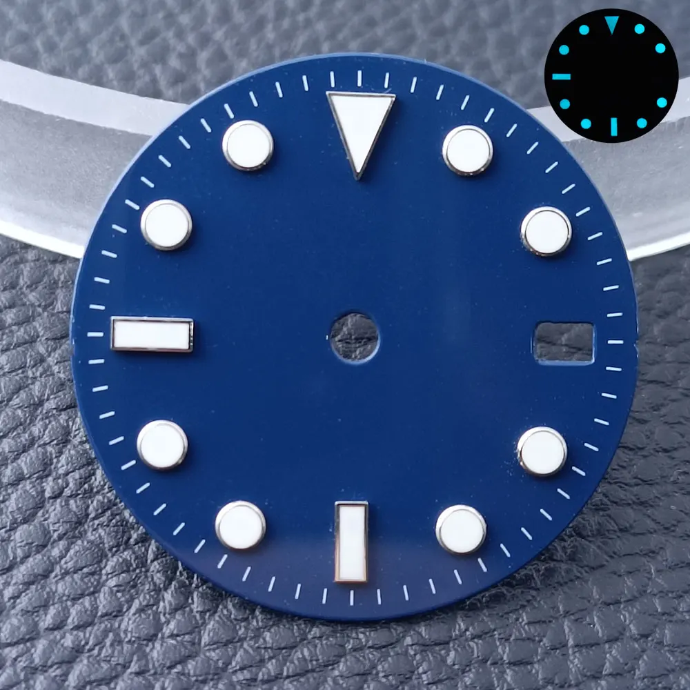 28.5MM Diameter Single Calendar Sterile Watch Dial Modified Dials for NH35 Movement Accessories Watch Parts For Wristwatch