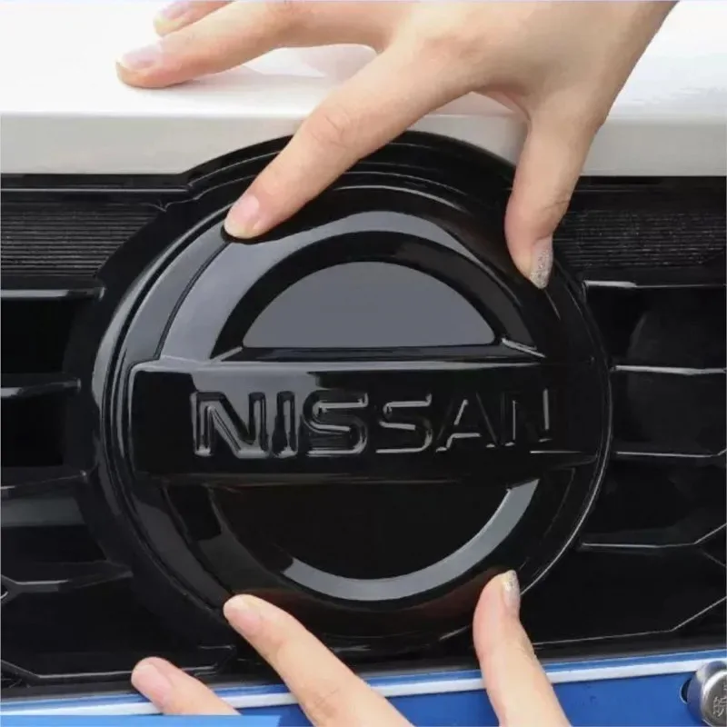 3D ABS Nissan Car Bonnet Letters Logo Badge Rear Trunk Emblem Sticker Accessories For Nissan X-trail Qashqai Note Juke Sentra