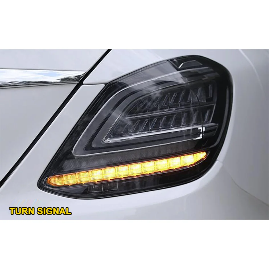 

Обновление красного/дымчатого заднего фонаря в сборе, модифицированный задний фонарь в сборе для Mercedes-Benz C Class W205 2015-2022, задний фонарь