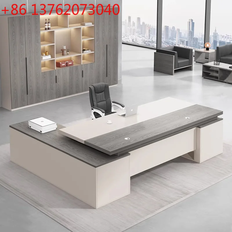 

Simple and Modern Light luxury high end office table furniture Computer desk Room desks office desks and workstations