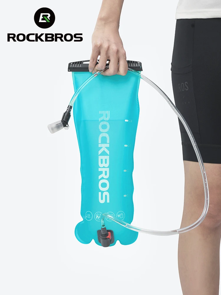 

ROCKBROS Foldable Bicycle Water Bag 2L Camping Hiking Cycling Water Bladder Hydration Pack Outdoor Backpack Drinking Water Bag