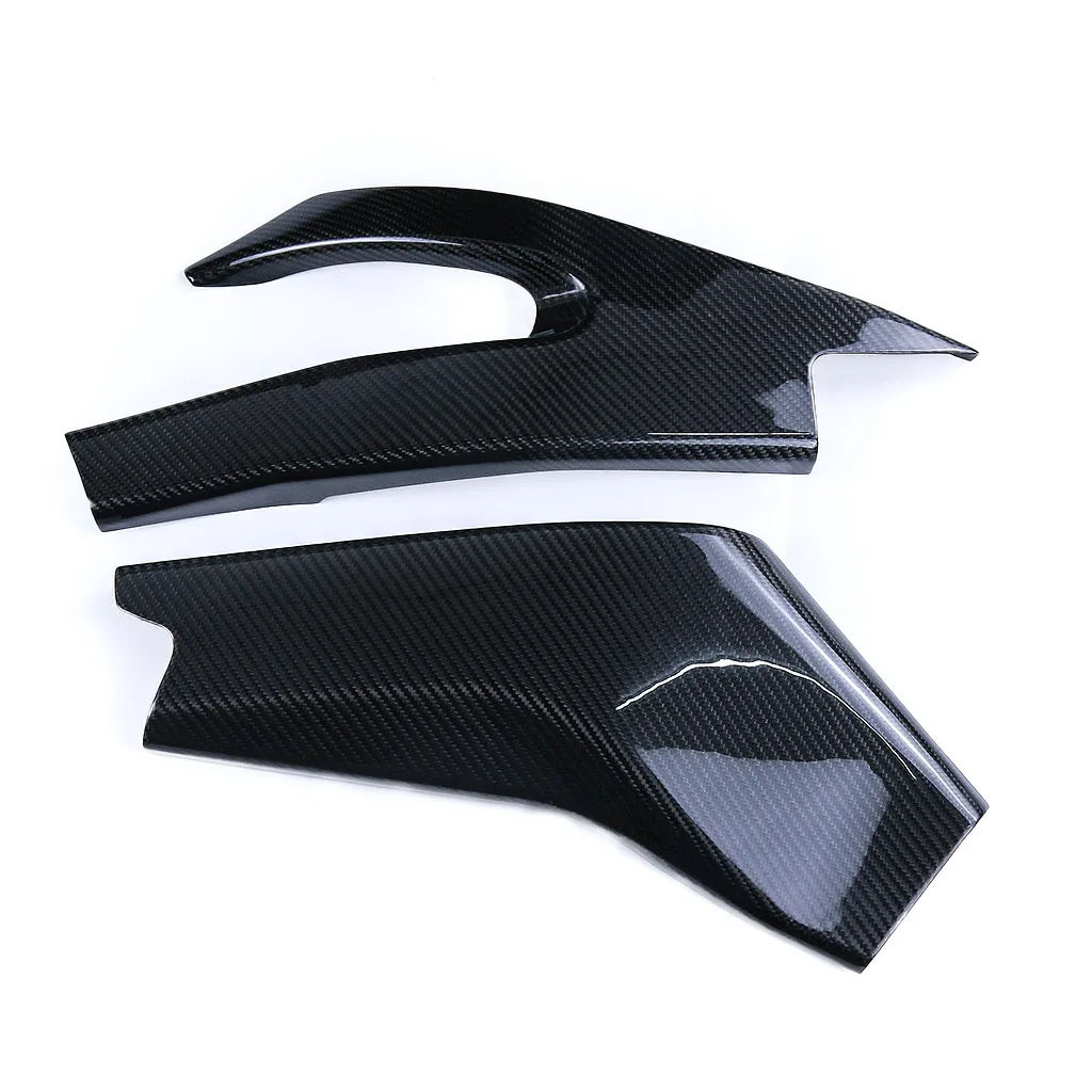 Motorcycle Accessories For Yamaha YZF-R6 2017-2024 3K Carbon Fiber Fuel Tank Cover Frame Fairing Fender Swingarm Guard Belly Pan view 4