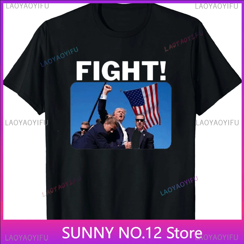 

Pro President Donald Trump Supporter Men Fashion Tshirt 2024 Popular The Return Lady Supporter Aesthetic Top Print Customized