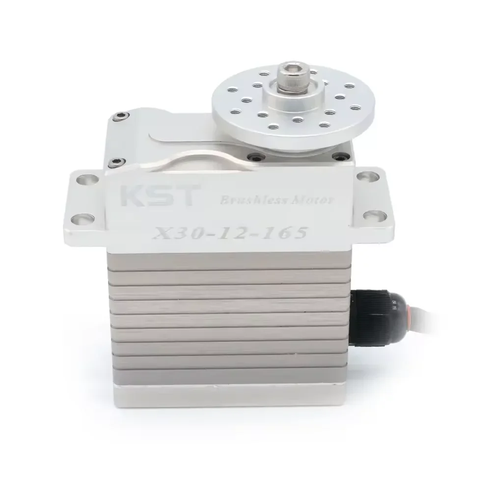 KST X30-12-165 165kgcm 0.18s 60 Degree 12V PWM RS485 CAN Quenched Steel Gear Brushless Servo for Marine Exploration Modules