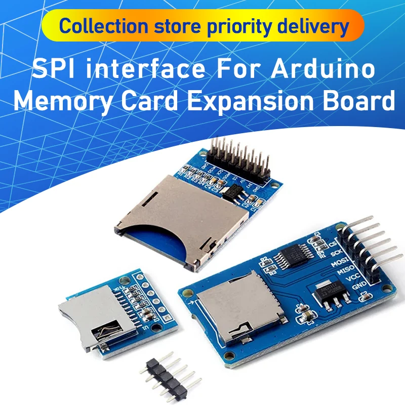 Micro SD Storage Expansion Board Micro SD TF Card Memory Shield Module SPI For Arduino