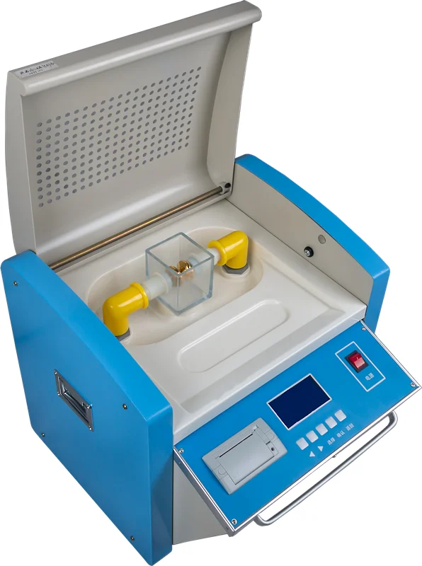 XHYY102 series  Oil BDV Analysis Machine Automatic Insulating Oil Dielectric Strength Tester With 0 to 100kV  customized