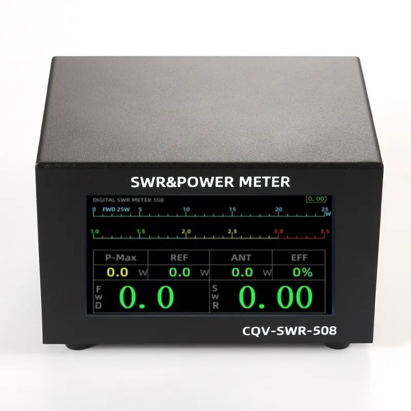 CQV-SWR-508 1.8-54MHz 200W SWR & Power Meter Digital PWR SWR Meter + 4.3