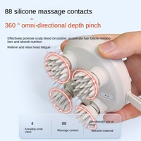 Mini Head Massager Scalp Massage Electric Octopus Head SPA Wet and Dry Massage Claw