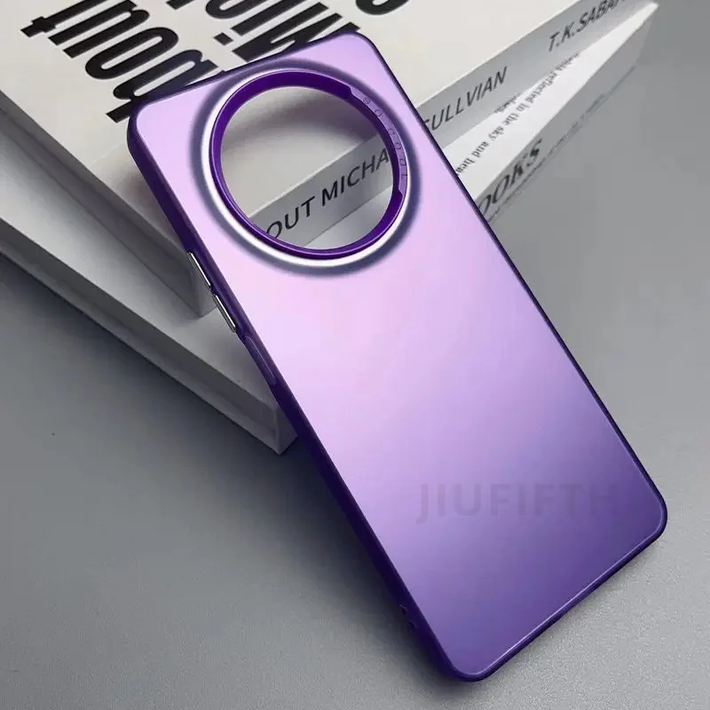 Etui na telefon Huawei Honor Magic6 Magic 6 7 Pro Magic7Pro Magic6Pro Etui Matte Laser Colorful Bumper Armor Shockproof Cover