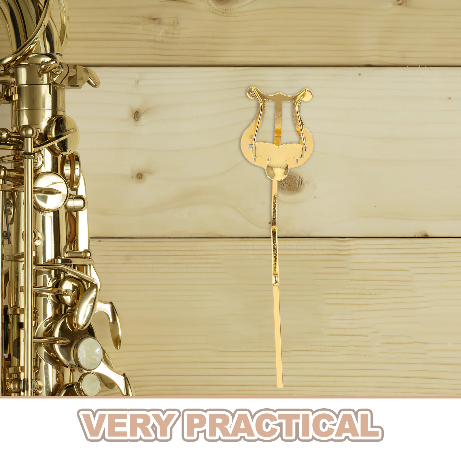 サックス楽譜クリップ メタルサックスリール 楽譜ホルダー 折りたたみ式マーチングバンド クイック折りたたみ機構 アルトサックススタンド