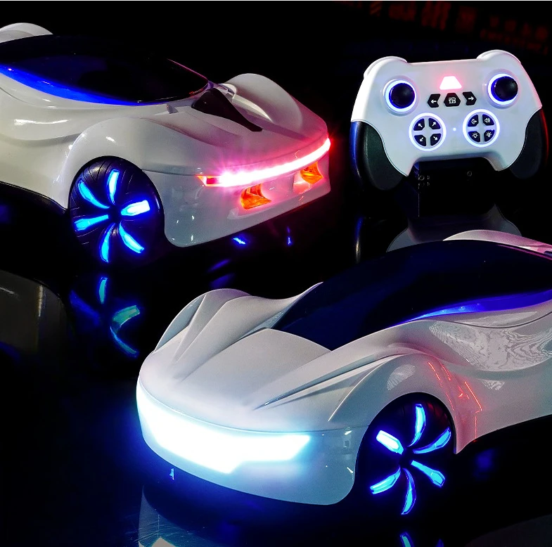 

Kids' Gesture-Sensing RC Sports Car: Dual Spray, 4WD Drift, Racing Toy for Boys