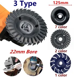 Round Wood Angle Grinding Wheel Grinding Disc Angle Grinder Cemented Carbide Coating 22mm Aperture Sawtooth Grinding Wheel Tool