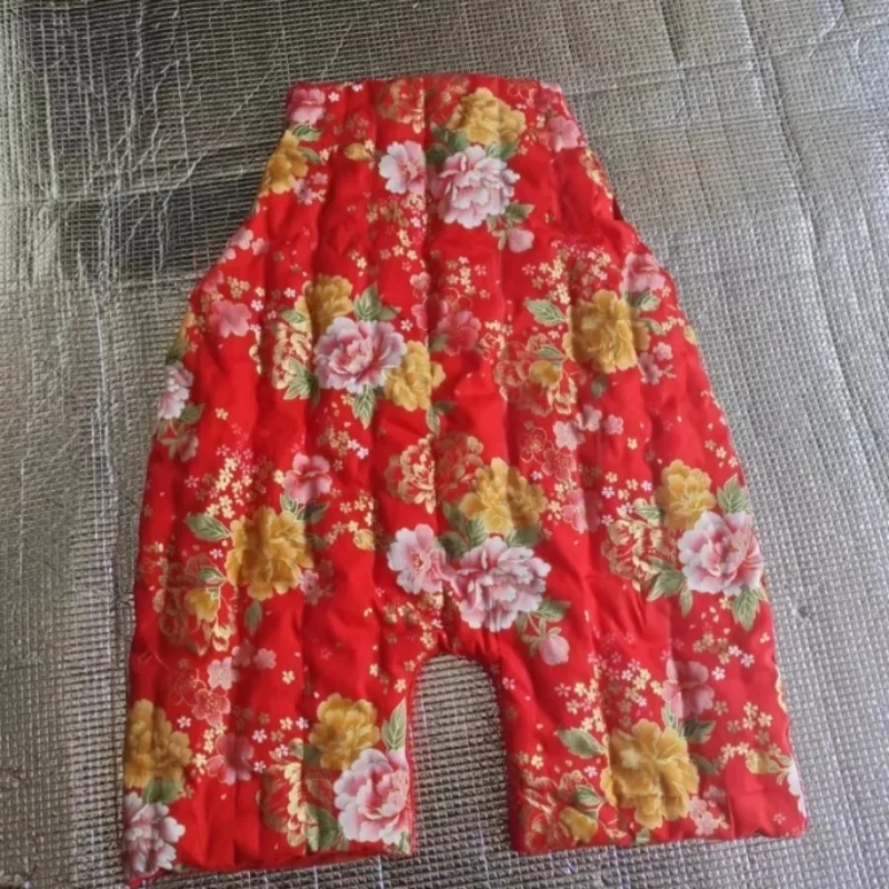 

Men's Sexy Floral Filled Cotton Backless Jumpsuit ABDL One-piece Belly Tank Pantie Fetish Couple Private Party FKK Handmade