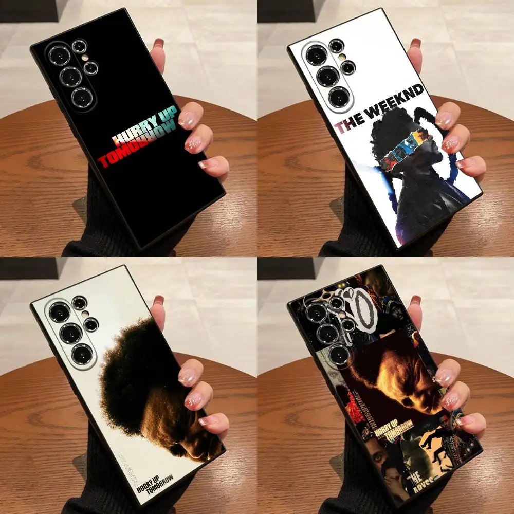 

T-The W-Weeknd Hurry Up Tomorrow XO Phone Case For Samsung S25,S24,S21,S22,S23,S30,Ultra,S20,Plus,Fe,Lite,5G Black Cover
