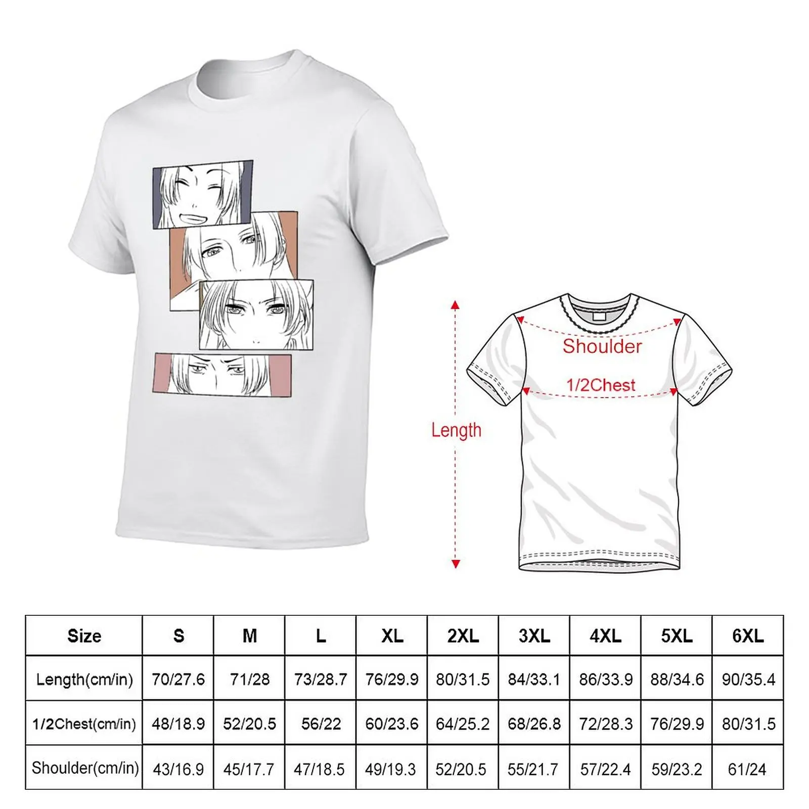 Diaries Jinshi_Anime_Apothecary t summer shirt man mens shirts graphic t T-Shirt