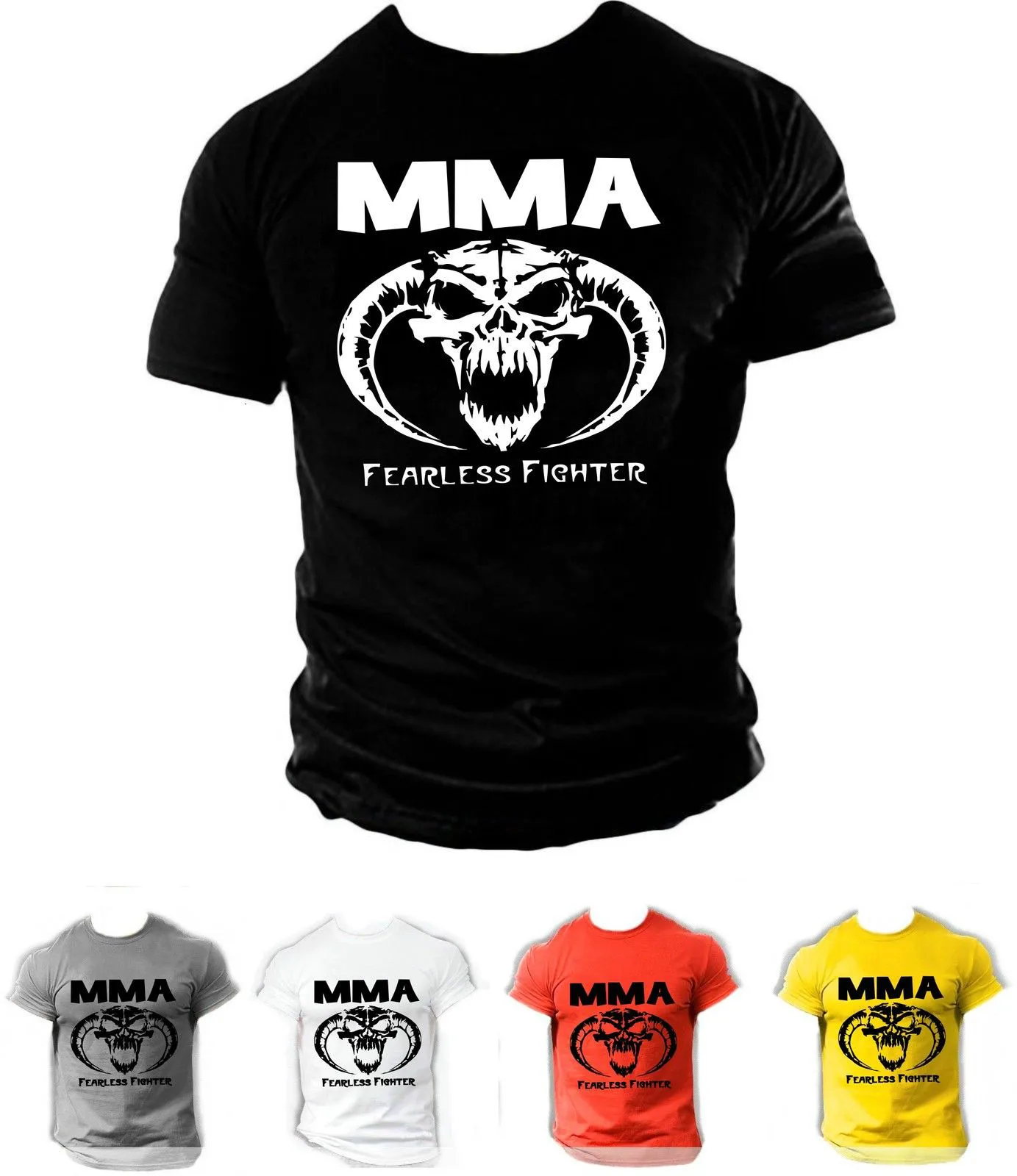 

Fashion MMA Gym Bodybuilding Motivation Workout Training T-Shirt. Summer Cotton Short Sleeve O-Neck Mens T Shirt New S-3XL