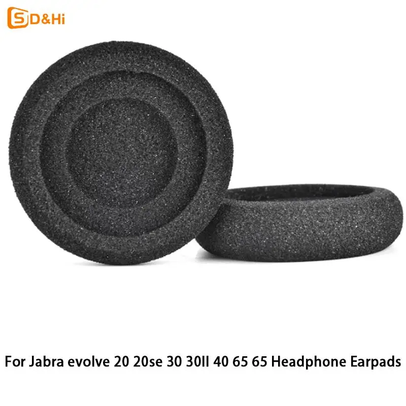 Cuscinetti auricolari di ricambio per Jabra Evolve 20 20se 30 30II 40 65 65 auricolari per cuffie custodia morbida in spugna di Memory Foam custodia