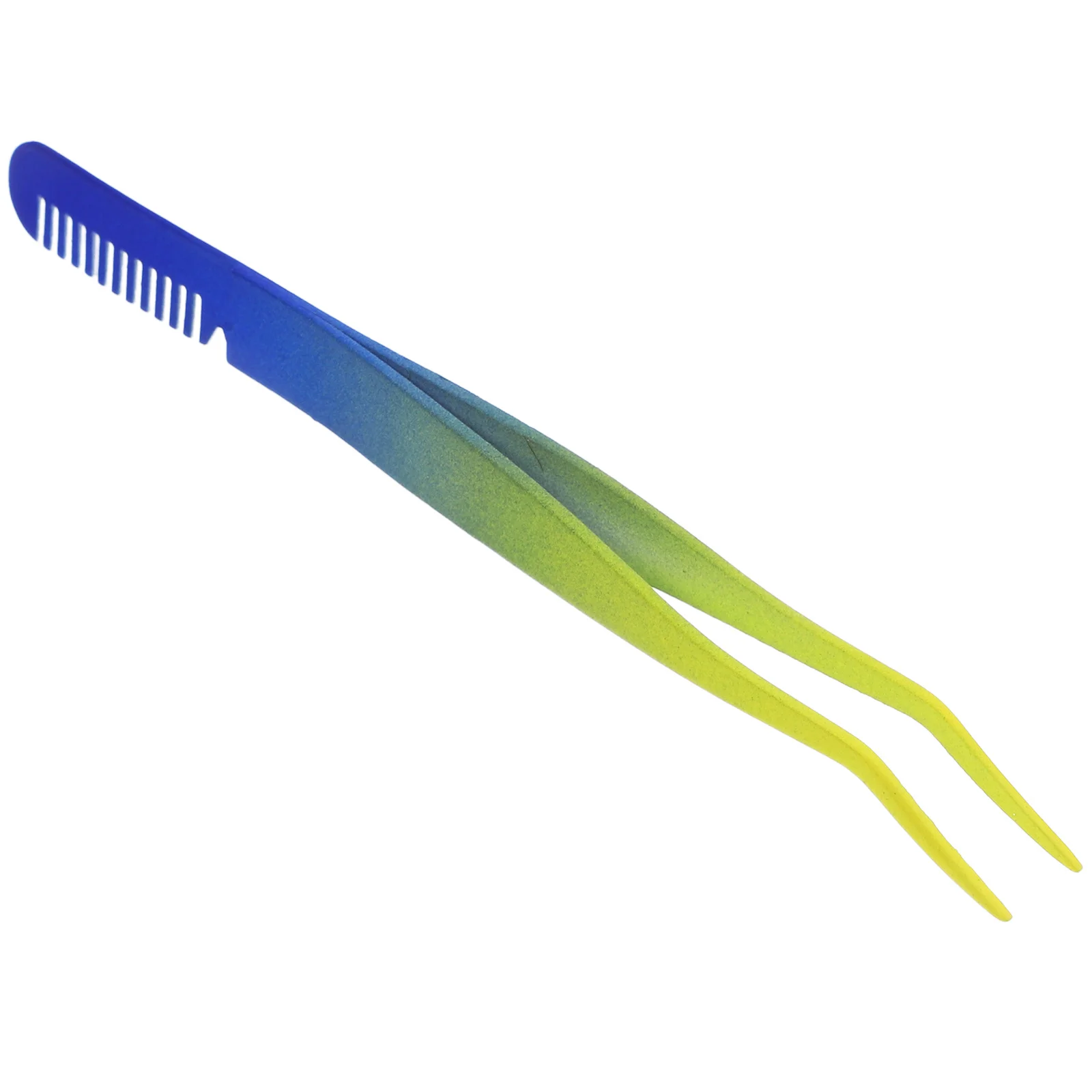 Pince à sourcils en acier inoxydable, outil applicateur de cils, Extension de cils, peigne, coupe de sourcils de précision multifonction