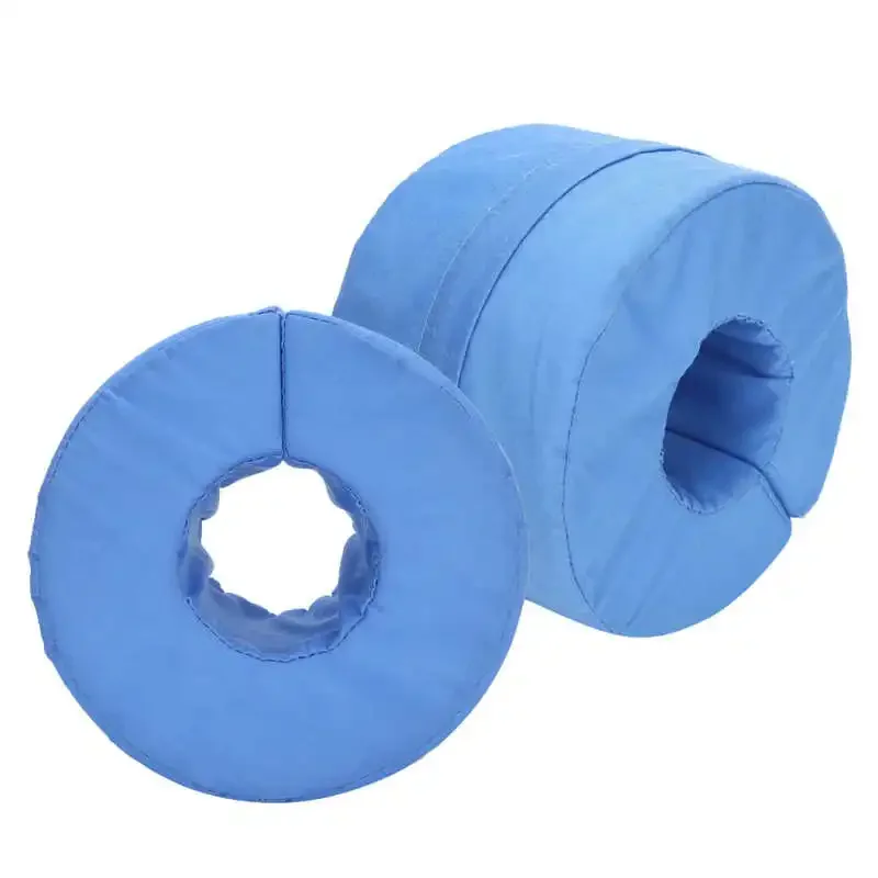 2pcs Heel Anti Bedsore Pillow Foot Hand Rest Elevating Cushion Pad for Elderly Bedridden Patient Hands Legs Foot Care Support