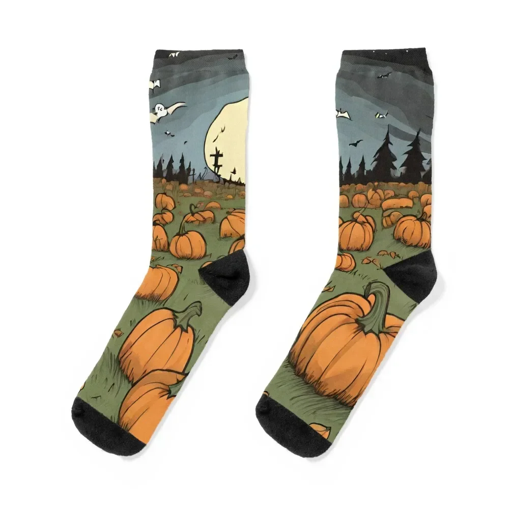 

Waiting For The Great Pumpkin Socks floral crazy Heating sock luxury Mens Socks Women's crazy shoes kawaii Socks Women's Men's