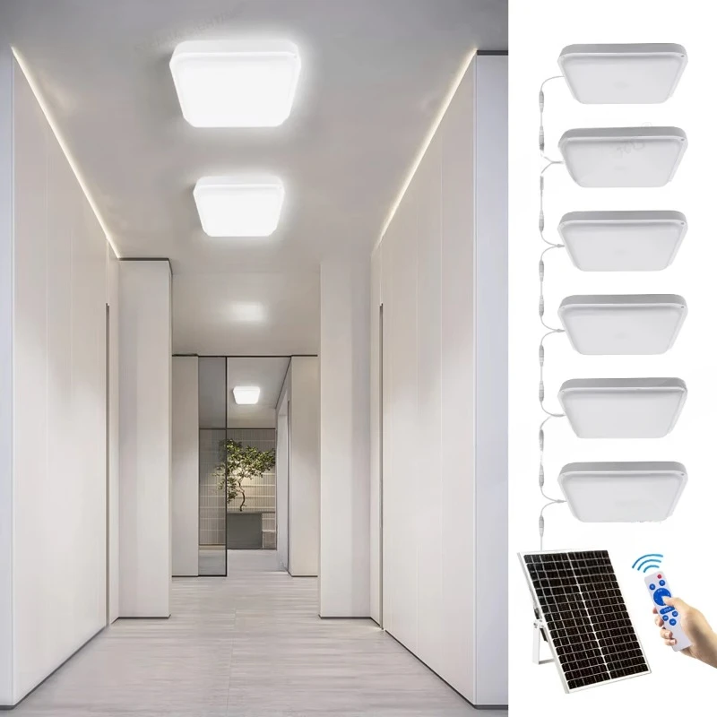 Outdoor Solar 50w 60w 100w 200w 300w 360w Ceiling Light Indoor Light Emitting Diode Induction Garden Light