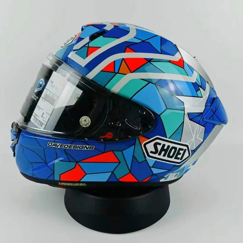 Shoei X-Fifteen Marquez Barcelona TC-10 Full Face Helmet X-SPR Pro X-15 X15  Motorcycle Riding Motocross Racing Motobike Helmet