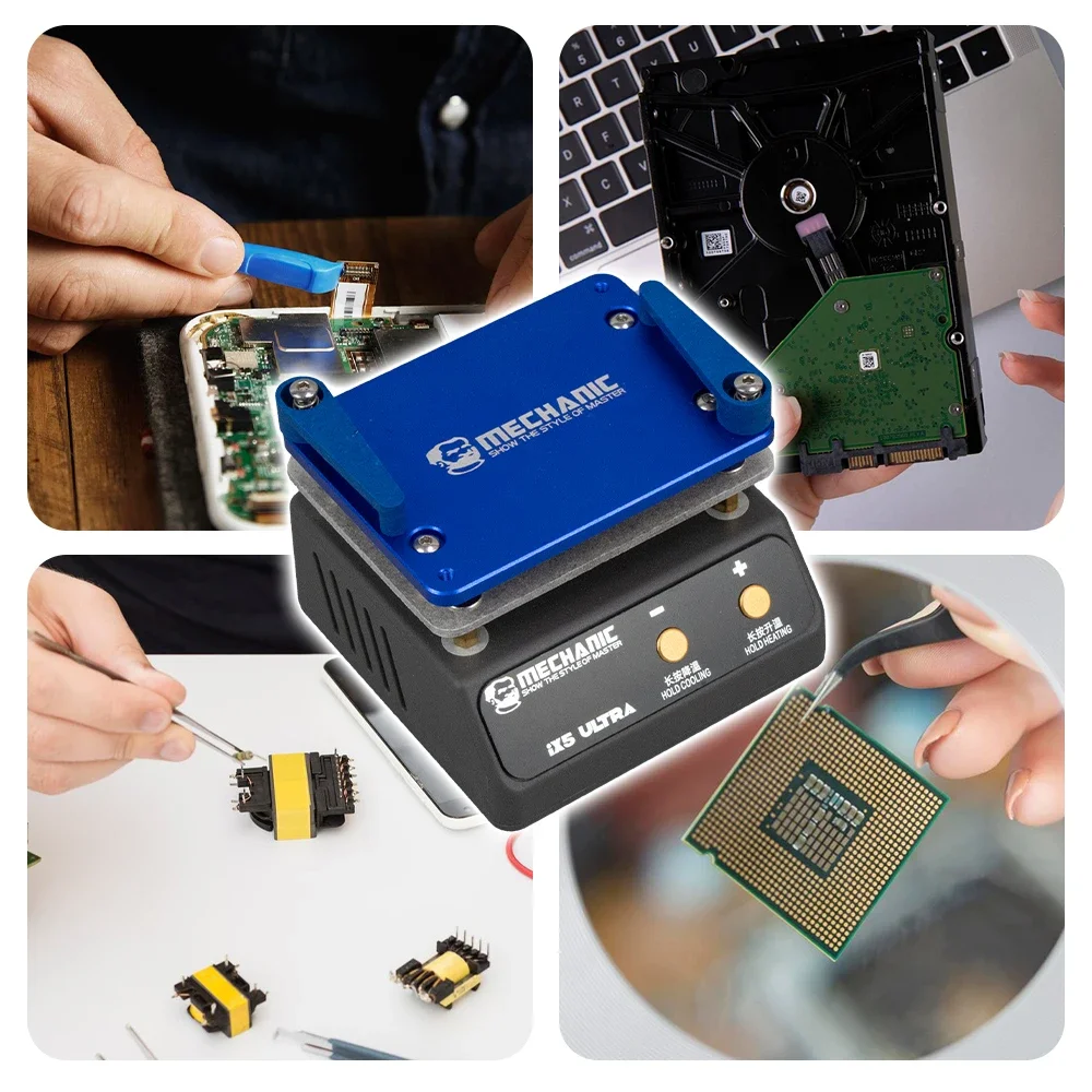 Mechanic IX5 Ultra Preheating Station Constant Temperature Motherboard Welding Table for Android/iPhone X XS 11 12 13 14 Pro Max