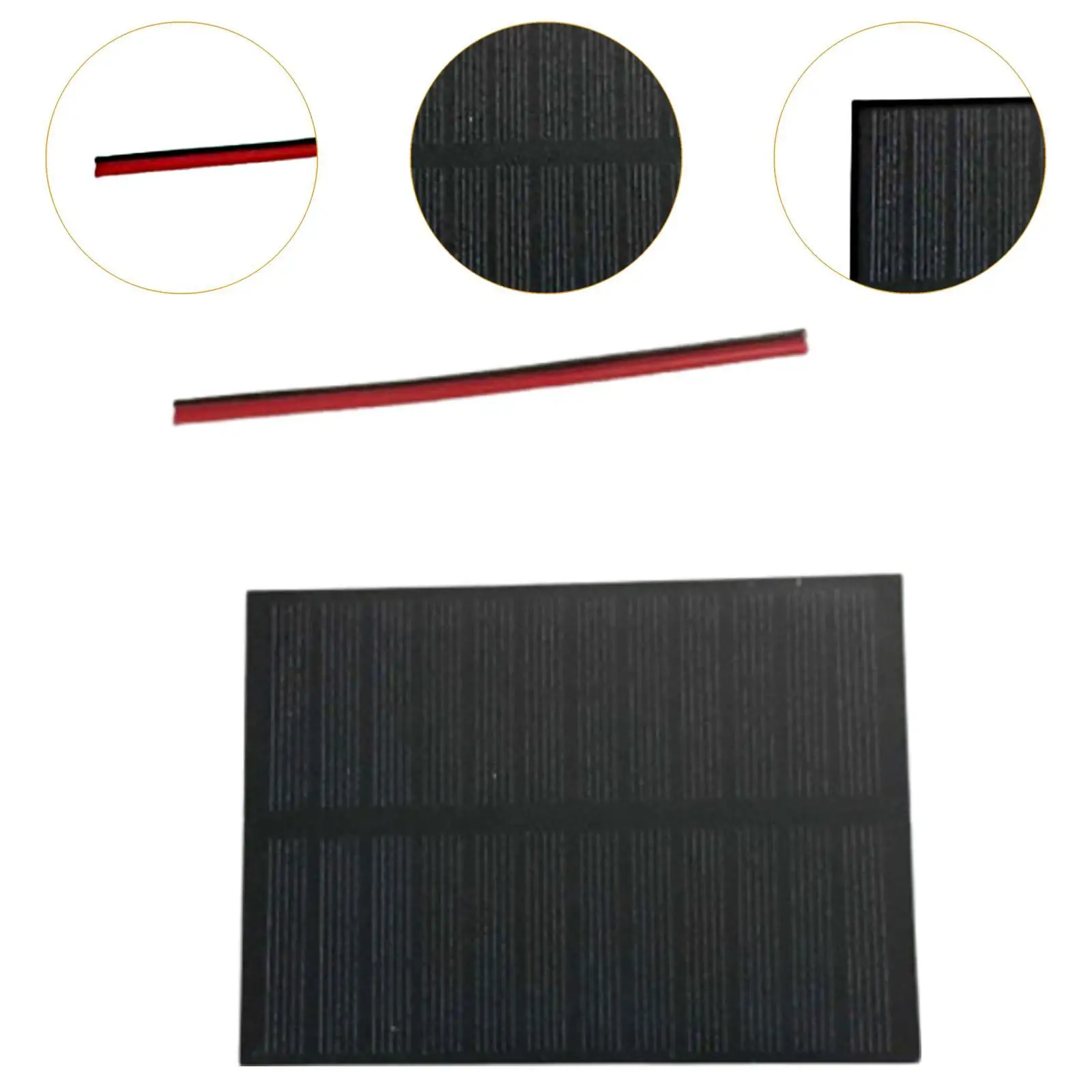 1PC 1.5W 12V Mini Solar Panel Compact DIY Small Portable Module Monocrystalline for Toy Cell Phone Battery Charger 85x115mm