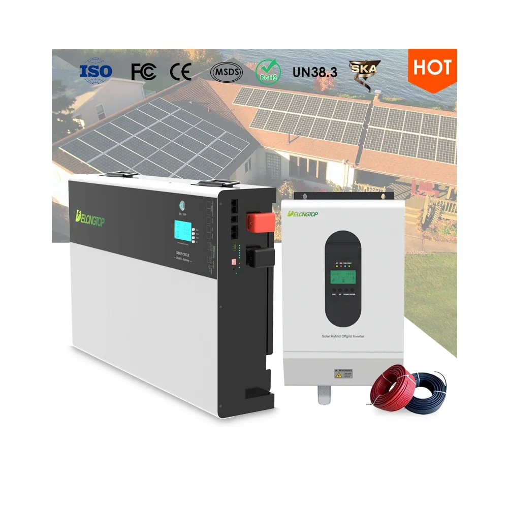 

6000 Cycle Time Power-Wall 10KWH LiFePO4 Lithium Battery 48V 200Ah Solar Energy Storage Battery