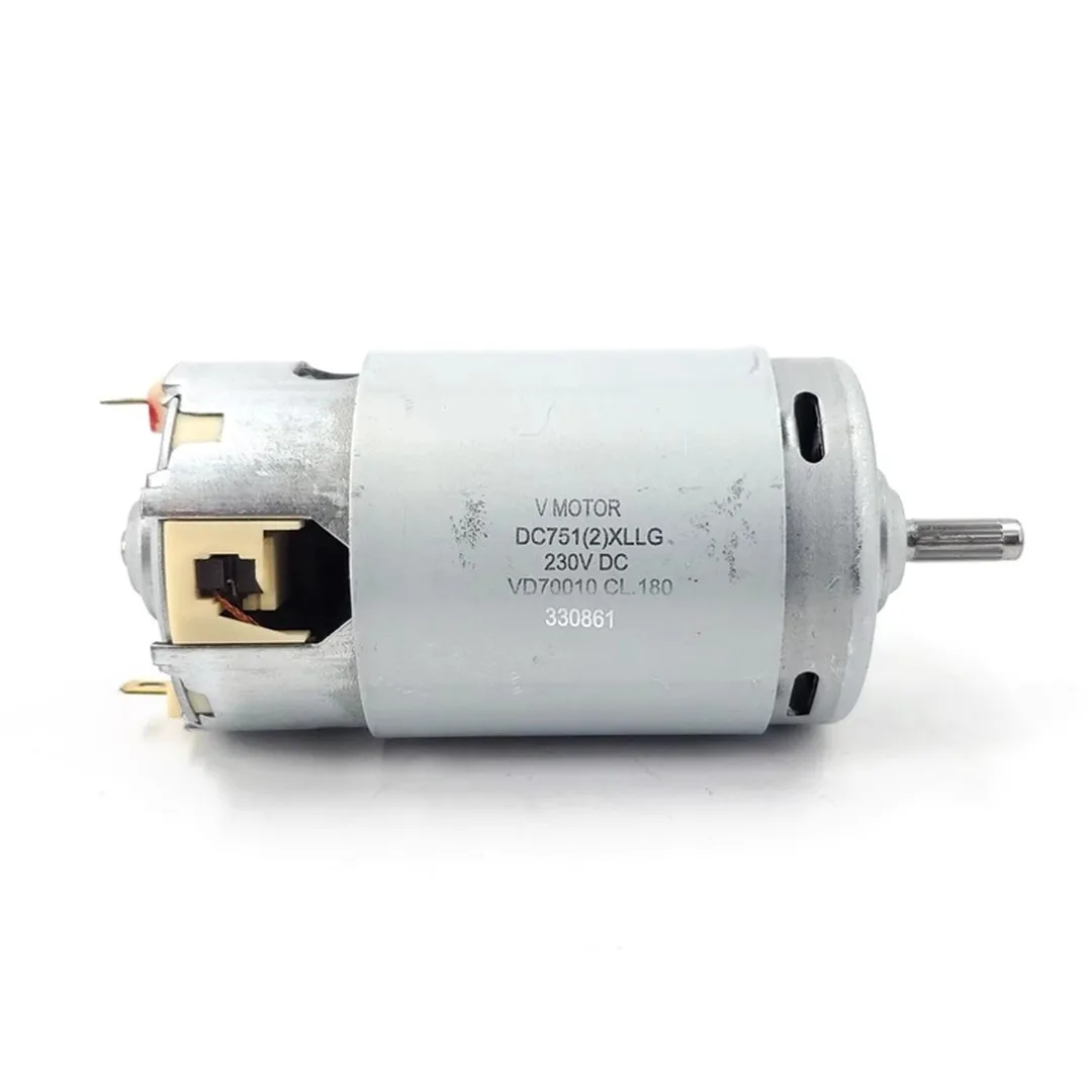 Johnson DC751 (2) XLLG DC230V High Power Large Torque DC Brush Spindle Motor Food Mixer Motor