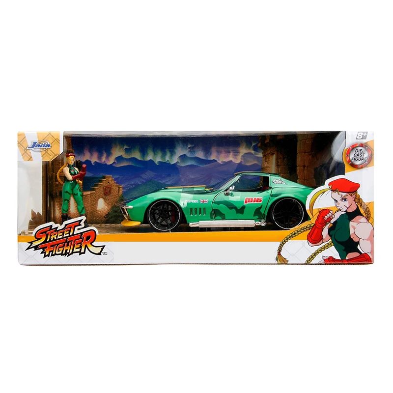 Jada 1:24 Scale 1969 CORVETTE Alloy Car Model Ornament Souvenir Display Collection Hobby Gift