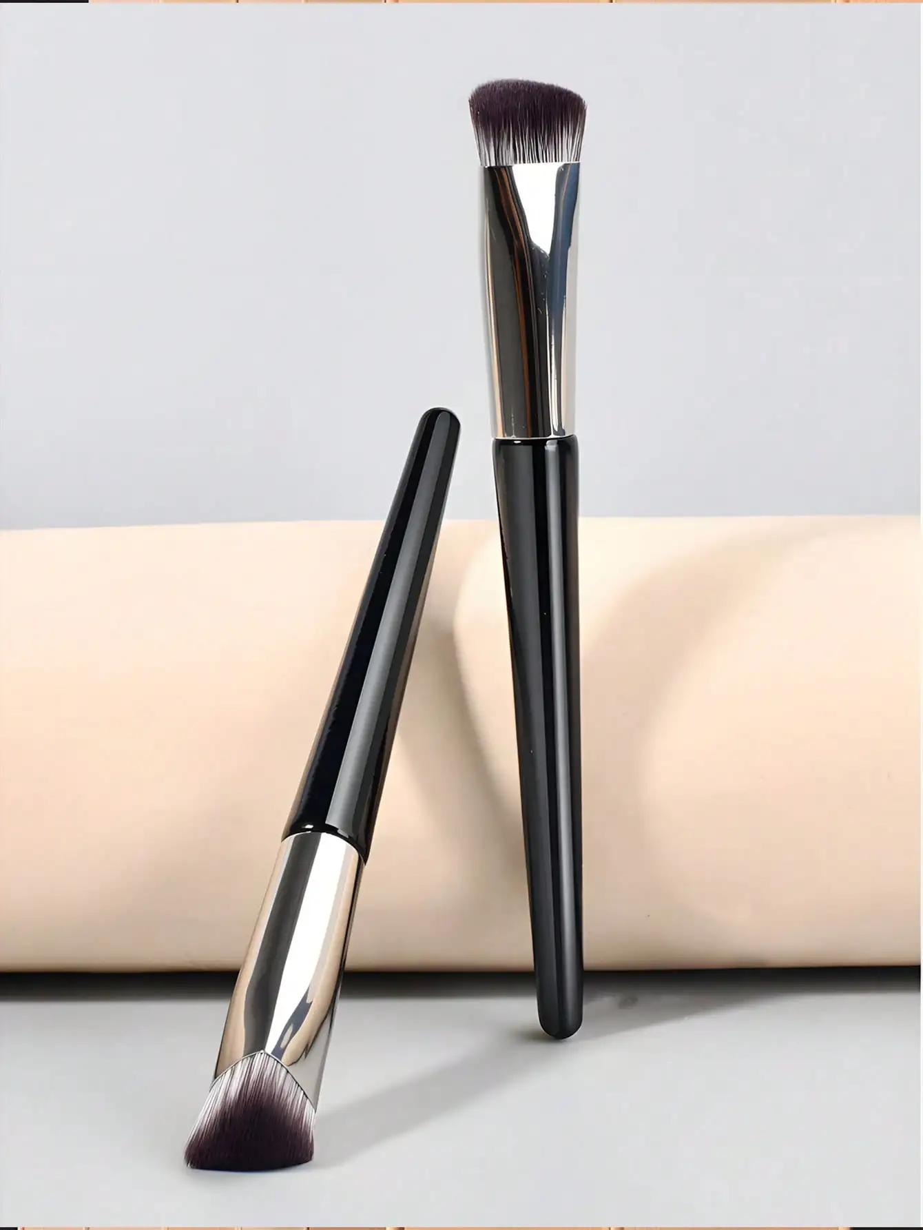 1pc Soft Makeup Brushes Set - Foundation Brush, Concealer Brush, Detail Brush, BB Cream Brush, Primer Brush, Suitable For Covering Dark Circles, Blemishes, Freckles, ortable Makeup Brushes