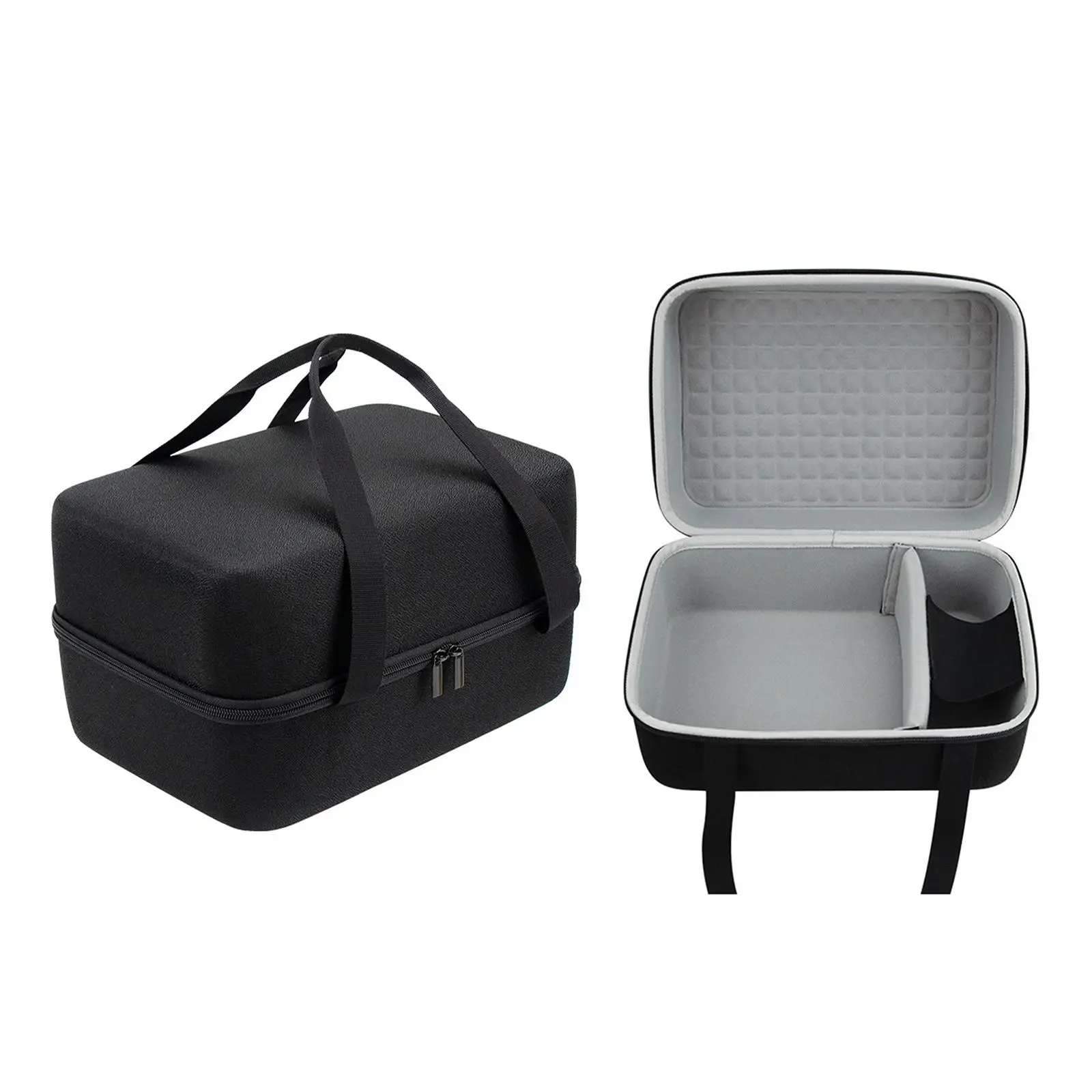 Projector Storage Bag Protection with Compartments Dividers Durable Travel Carrying Bag for RS Pro2 Home Theater Video Projector