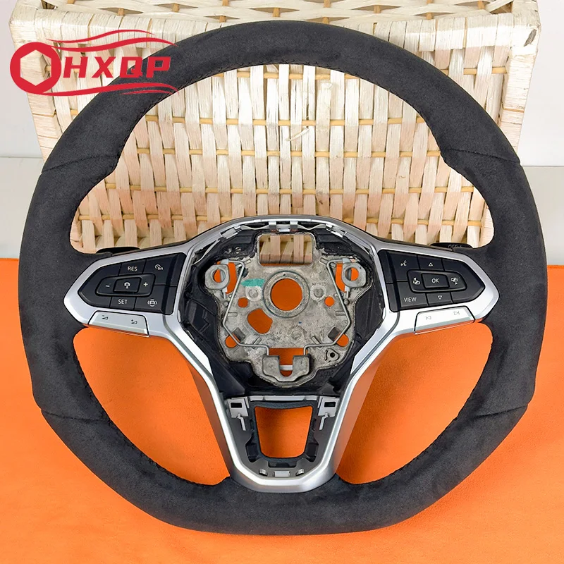 For VW Punch Material MK8 Multi-Function Steering Wheel With ACC Heated Shift Paddling