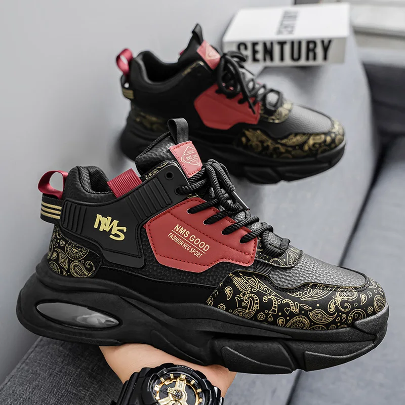 

Мужские кроссовки для бега 2025 года, модная уличная кожаная водонепроницаемая спортивная обувь, амортизирующие износостойкие кроссовки для бега