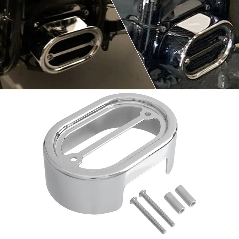 1 Set Motorcycle ABS Voltage Regulator Cover  Fits For Harley Softail FXST Fat Boy Breakout Heritage Springer 2001-2017