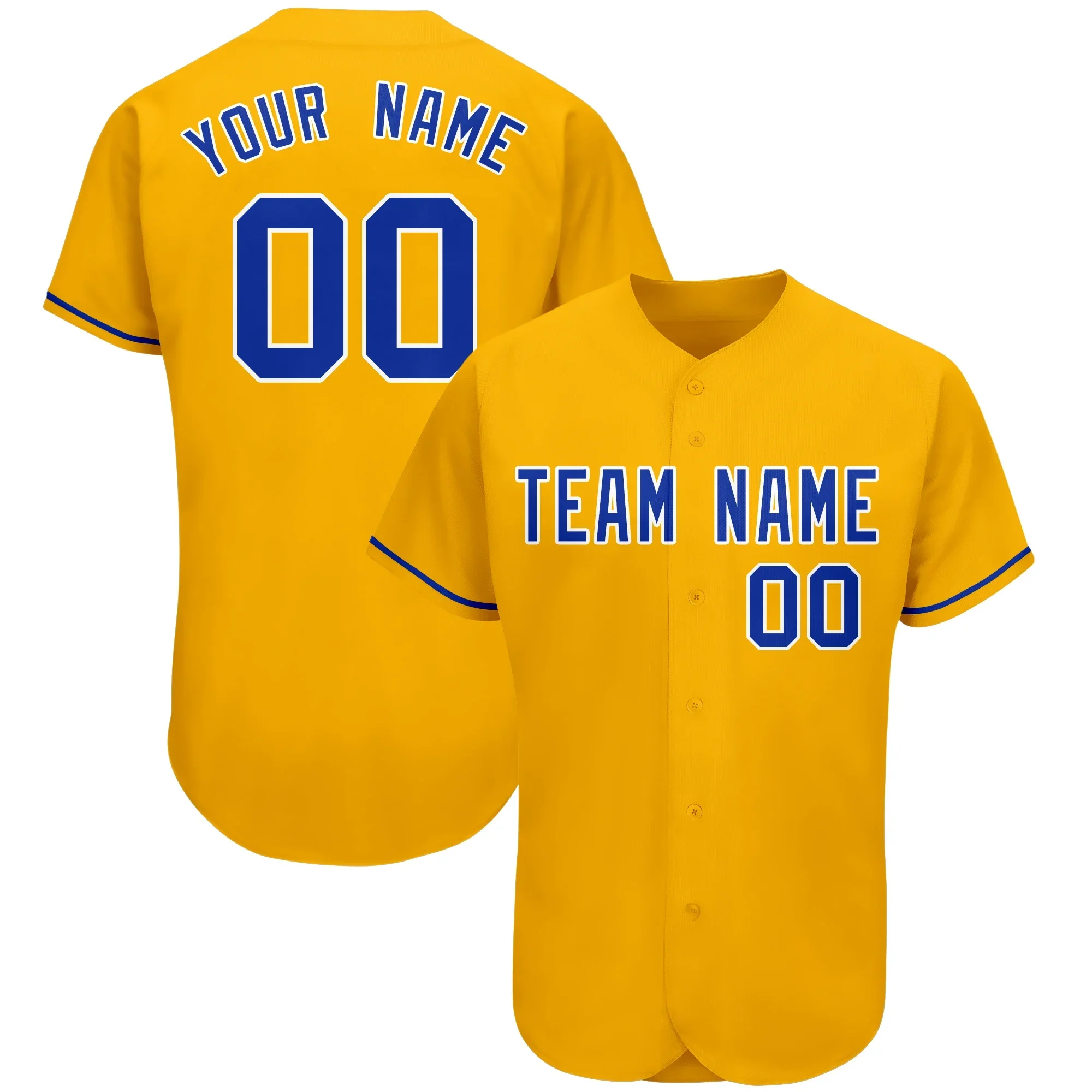 Custom Fashion Button-Down Baseball Jerseys Personalized Embroidery Softball Shirt for Men/Women/Boy Stitch Your Name and Number