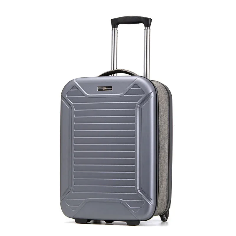 1PC 20 inch folding trolley case manufacturer spot wholesale suitcase travel business light travel suitcase