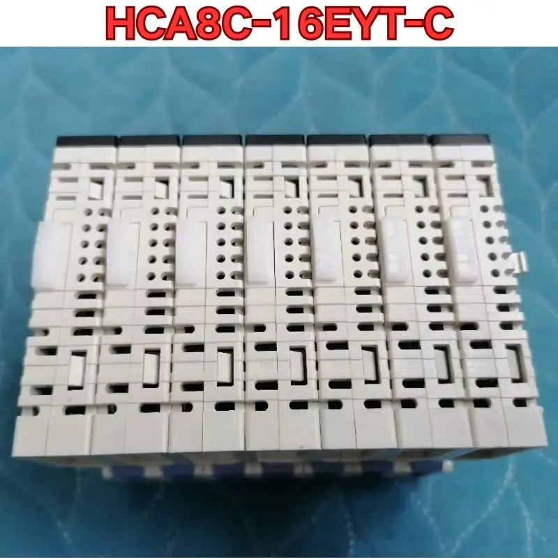 Second-hand HCA8C-16EYT-C PLC module function test is normal The latest quotation in November 2025