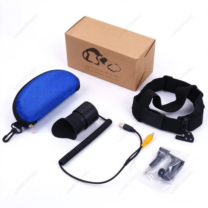 38mm Eyepiece 16X Optical Magnification 0.39 Inch Large Screen Night Vision Lens For Telescope Monocular High Definition