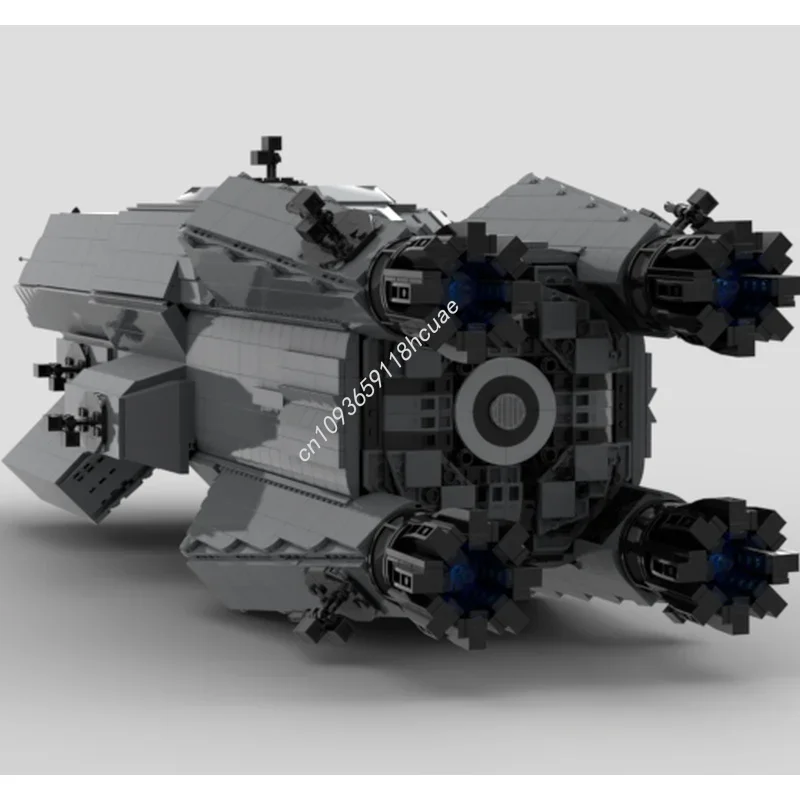 4893 pièces MOC l'expanse PELLA espacé modèle blocs de construction Architecture cadeau de noël assembler bricolage éducation brique jouets enfants