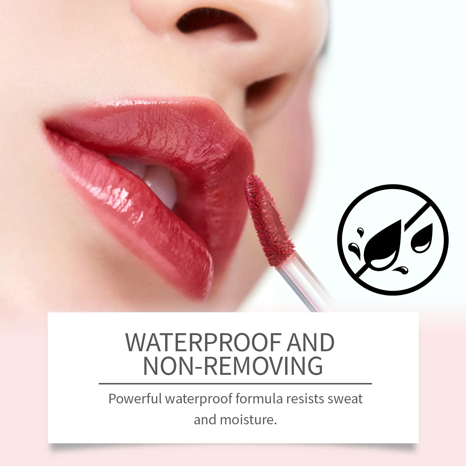 Peel-off lipgloss tatuagem batom de longa duração fosco veludo mancha labial à prova dwaterproof água copo antiaderente vermelho matiz labial maquiagem cuidados cosméticos