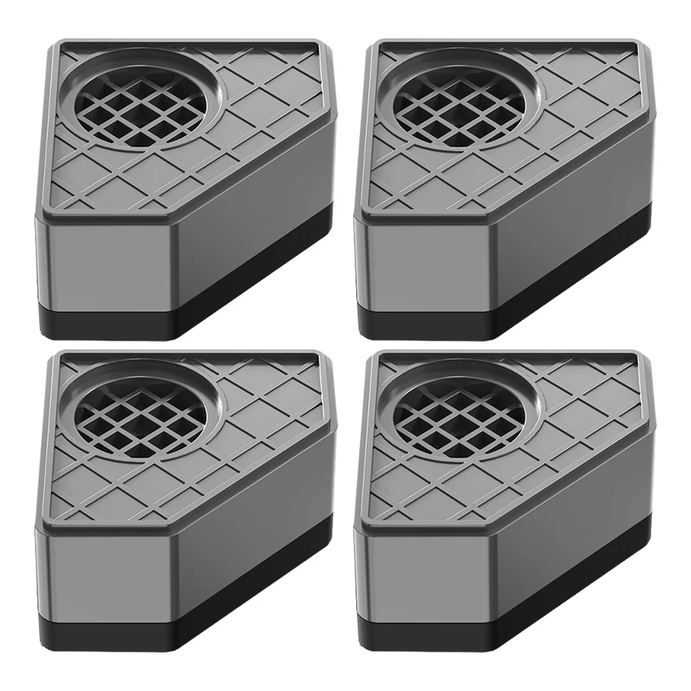 4 قطعة غسالة امتصاص الصدمات منصات القدم عدم الانزلاق المضادة للانزلاق غسالة زيادة الحصير تعزيز للصدمات الطابق