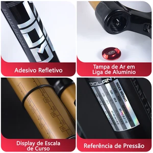 دراجة جبلية بولاني مع تعليق هوائي مقاس 26 / 27.5 / 29 بوصة ، تعليق هوائي 120 مم وشوكة دراجة زيت ، تحرير سريع مقاس 29 بوصة ، ملحقات دراجة MTB 8 تعليق أعلى مبيعات 29 هواء - رقم 1