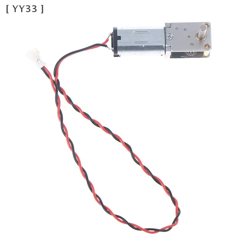 محرك تخفيض تروس الدودة الصغيرة N30، تيار مستمر 3-6 فولت، طاقة منخفضة 42 مللي أمبير، 10 دورة في الدقيقة، للسيارة الذكية، مشاريع Robot DIY [YY33].