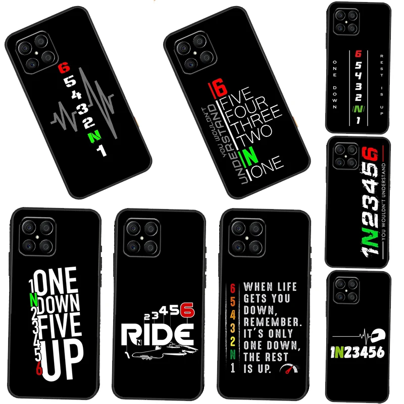 1N23456 Motorcycle For Honor 50 Pro X7 X8 X9 Case For Huawei P20 P30 P50 P40 Lite P Smart Z 2019 Nova 9 5T