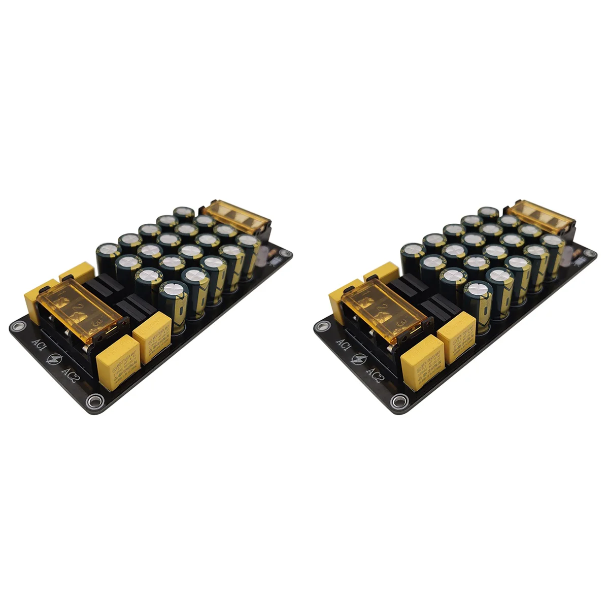 

2X Dual Power Rectifier Filter Module 6A X2 Power Amplifier Board 2X300W for Power Amplifier Rectifier Filter
