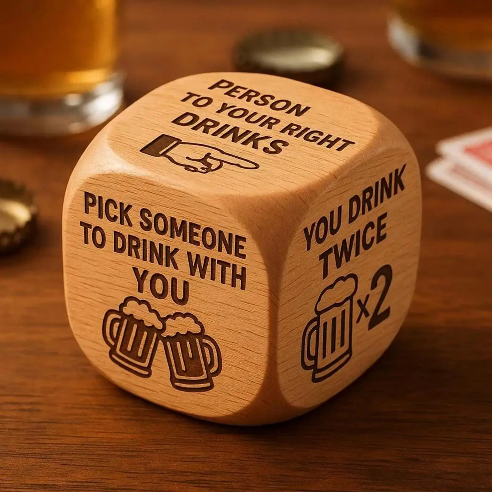 ألعاب الشرب لحفلات البالغين، أنشطة تفاعلية مضحكة، لعبة نرد الشرب الممتعة للعائلة للأصدقاء والأزواج في المنزل