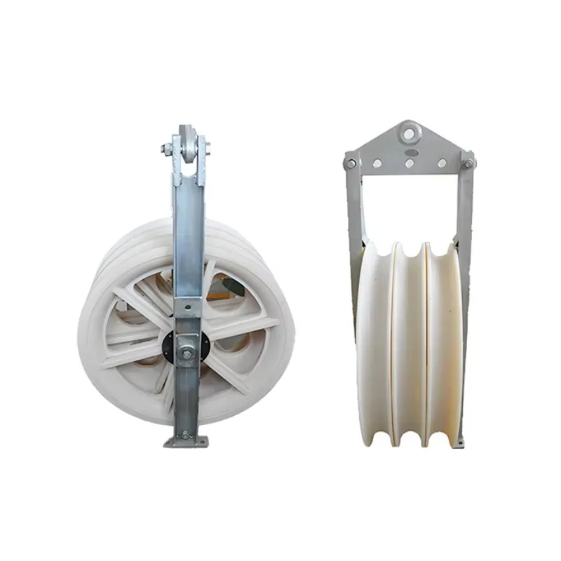 Wholesale 916 series large diameter nylon cable pulley threading equipment tool timing function