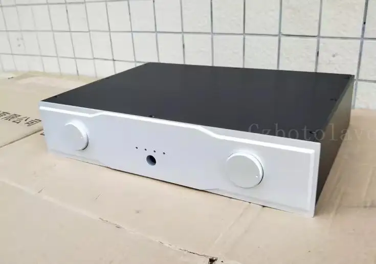 

NEW aluminum power amplifier case DAC preamp headphone amplifier DIY housing 430*90*308mm